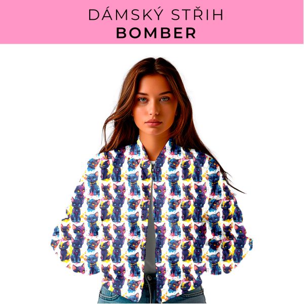 DÁMSKÝ střih - Bomber