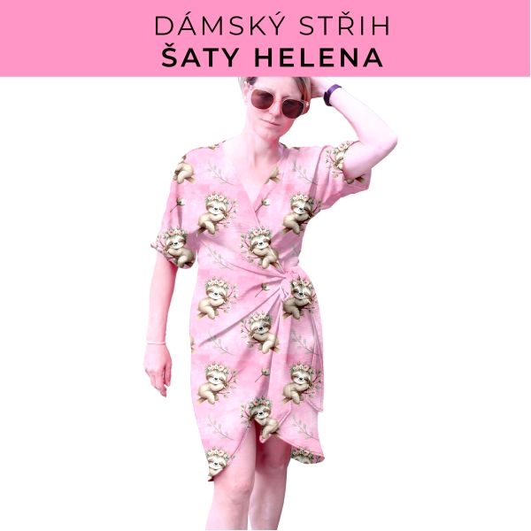 Dámský střih na šaty  Helena