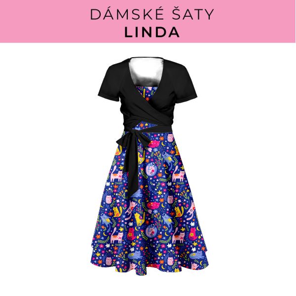 DÁMSKÝ střih - šaty Linda