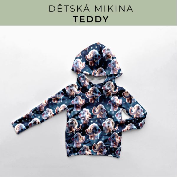 DĚTSKÝ střih - Mikina Teddy