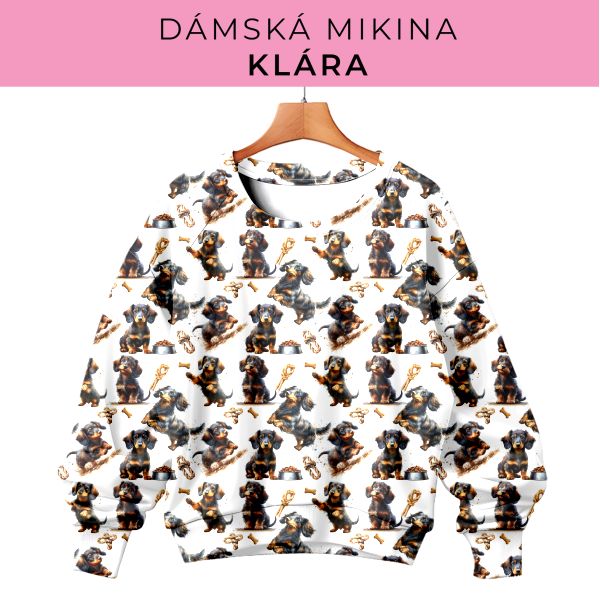 DÁMSKÝ střih - mikina Klára