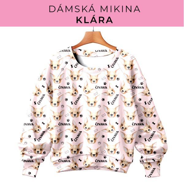DÁMSKÝ střih - mikina Klára