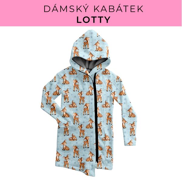 DÁMSKÝ střih - Kabátek Lotty
