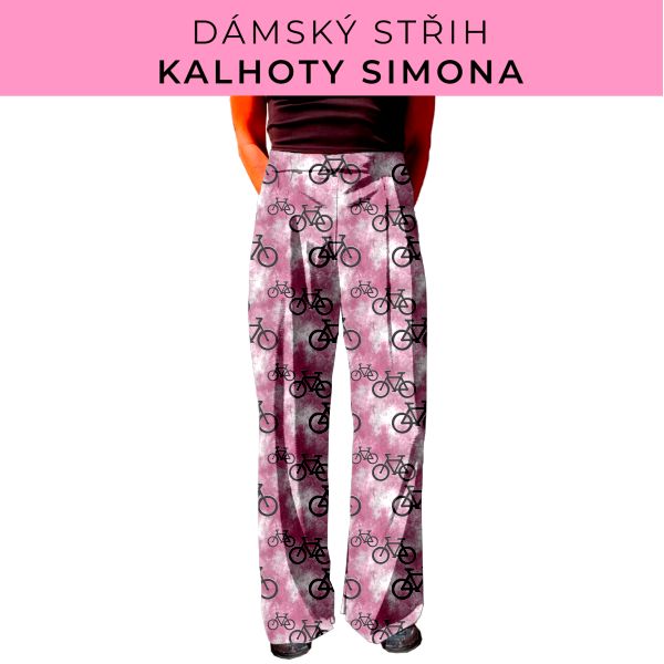 Dámský střih - kalhoty Simona