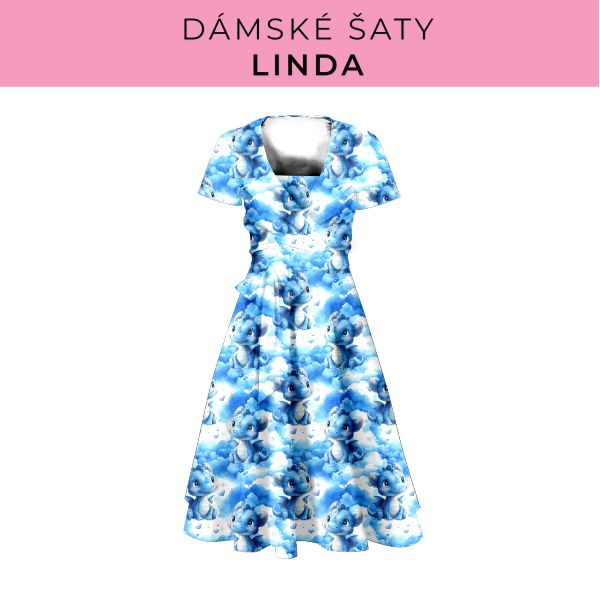 DÁMSKÝ střih - šaty Linda