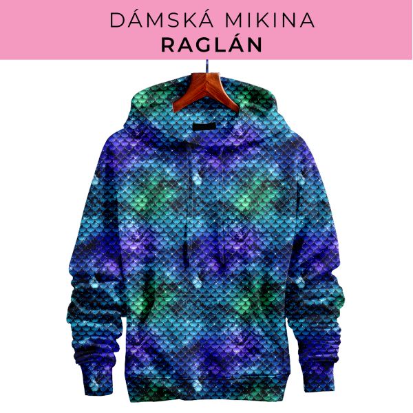 DÁMSKÝ střih - mikina raglán