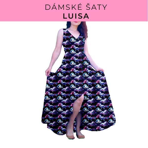 DÁMSKÝ střih - šaty Luisa