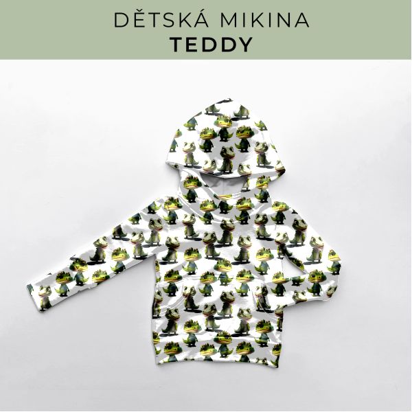 DĚTSKÝ střih - Mikina Teddy