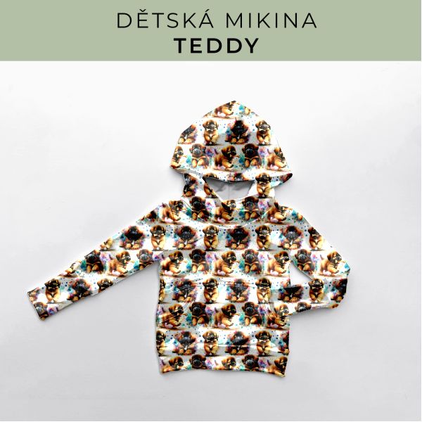 DĚTSKÝ střih - Mikina Teddy