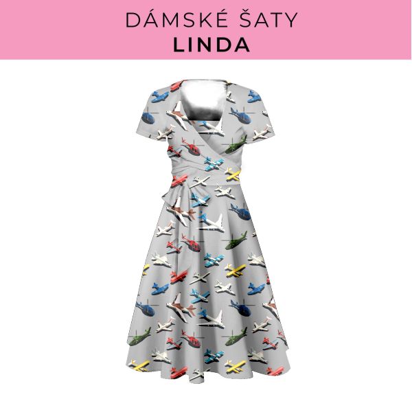 DÁMSKÝ střih - šaty Linda