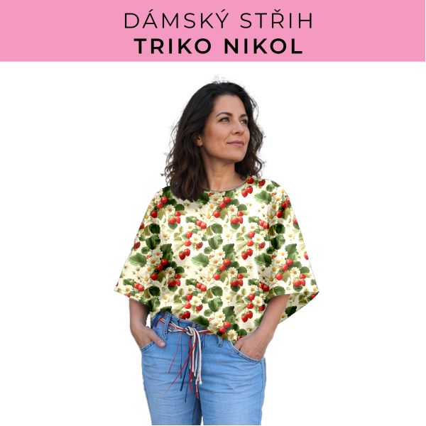 Dámský střih -  triko Nikol