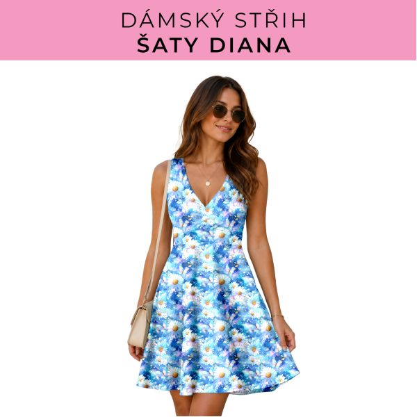 Dámský střih - šaty Diana