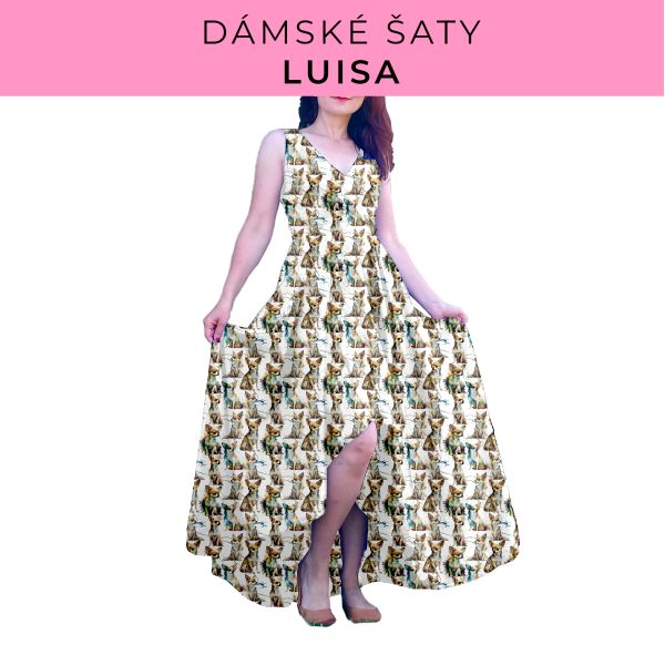 DÁMSKÝ střih - šaty Luisa