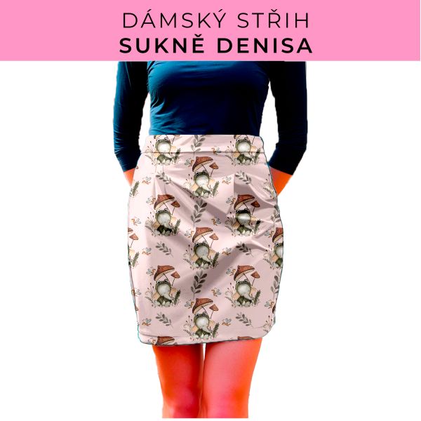 Dámský střih - Dámská sukně Denisa