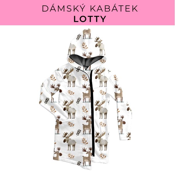 DÁMSKÝ střih - Kabátek Lotty