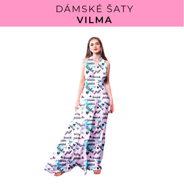 DÁMSKÝ střih - šaty Vilma
