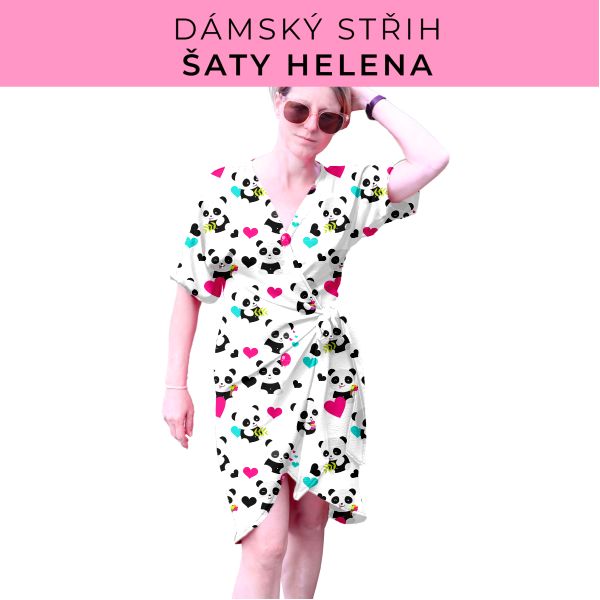 Dámský střih na šaty  Helena