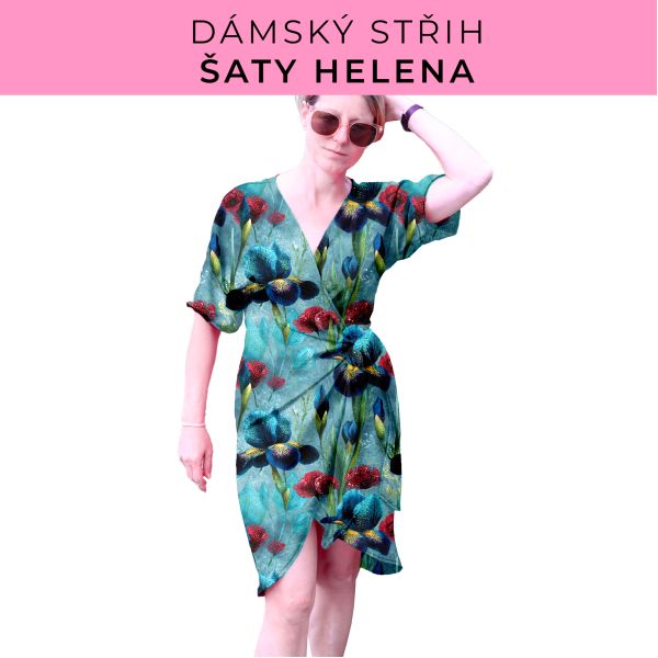 Dámský střih na šaty  Helena