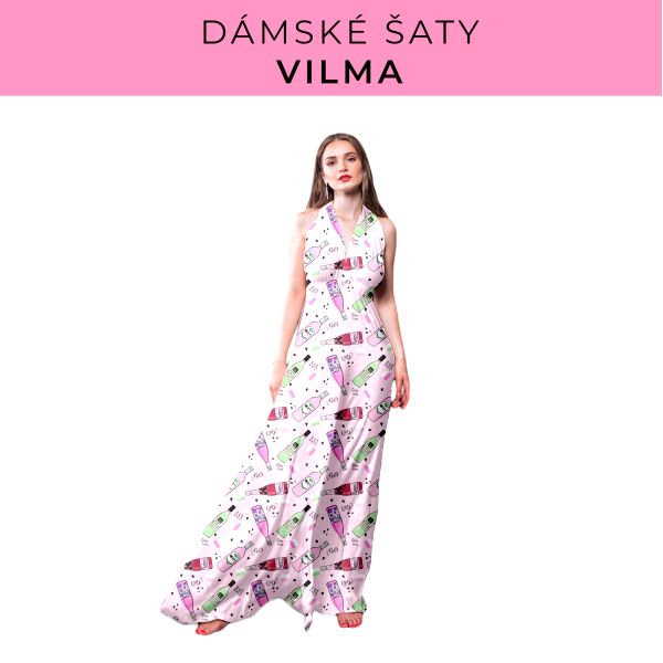 DÁMSKÝ střih - šaty Vilma