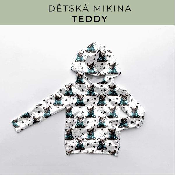 DĚTSKÝ střih - Mikina Teddy