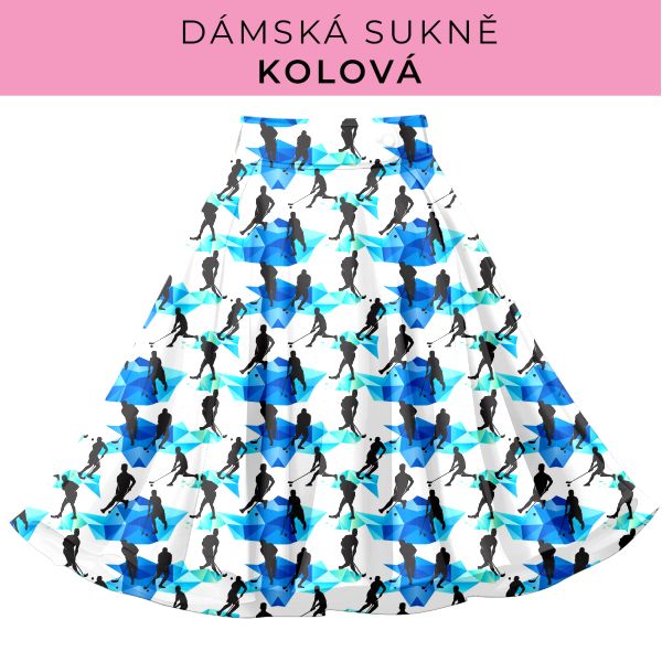 DÁMSKÝ střih - Kolová sukně
