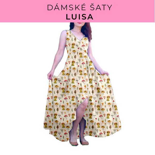 DÁMSKÝ střih - šaty Luisa