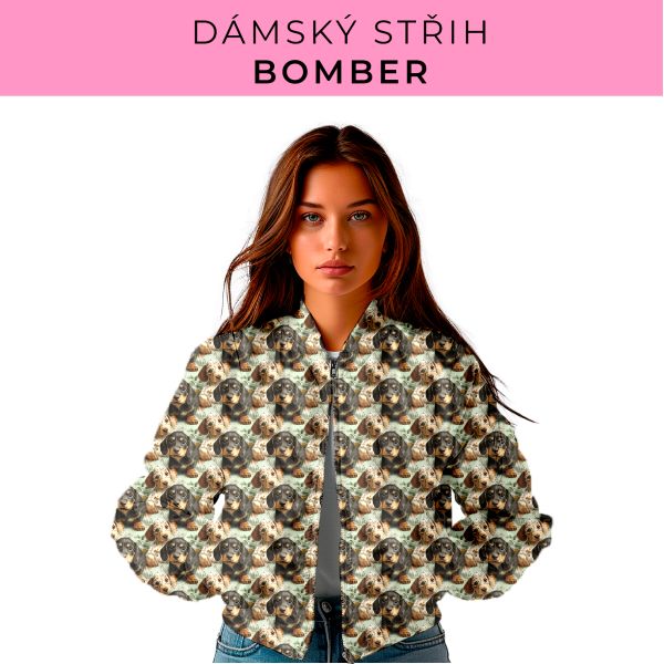 DÁMSKÝ střih - Bomber
