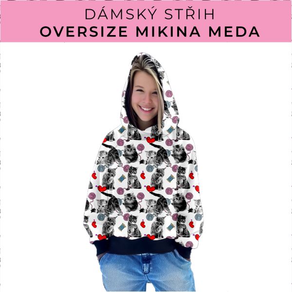 Dámský střih - mikina Meda