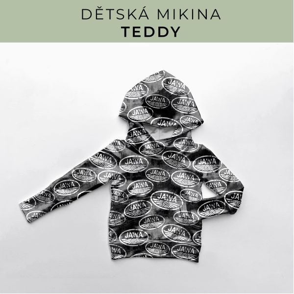 DĚTSKÝ střih - Mikina Teddy
