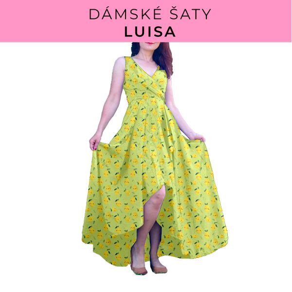 DÁMSKÝ střih - šaty Luisa