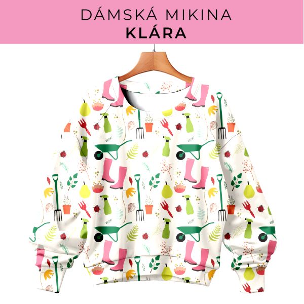 DÁMSKÝ střih - mikina Klára