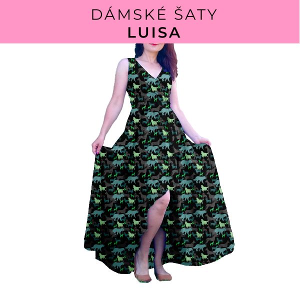 DÁMSKÝ střih - šaty Luisa