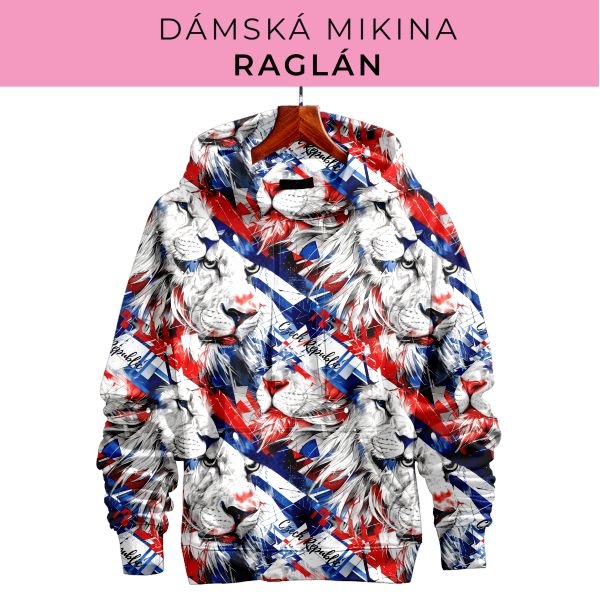 DÁMSKÝ střih - mikina raglán