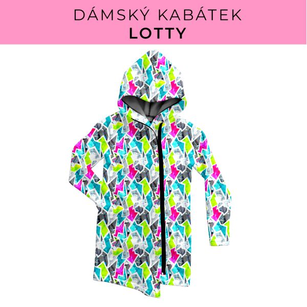 DÁMSKÝ střih - Kabátek Lotty