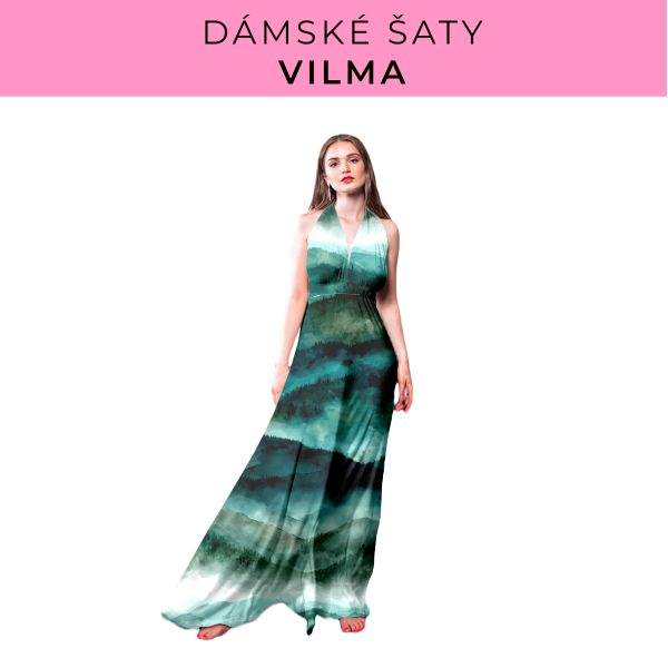 DÁMSKÝ střih - šaty Vilma