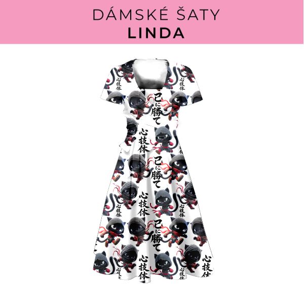 DÁMSKÝ střih - šaty Linda