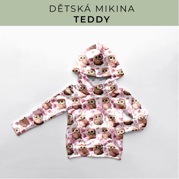 DĚTSKÝ střih - Mikina Teddy