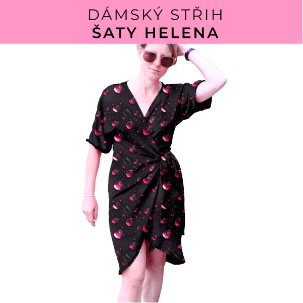 Dámský střih na šaty  Helena