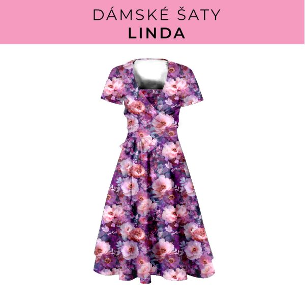 DÁMSKÝ střih - šaty Linda
