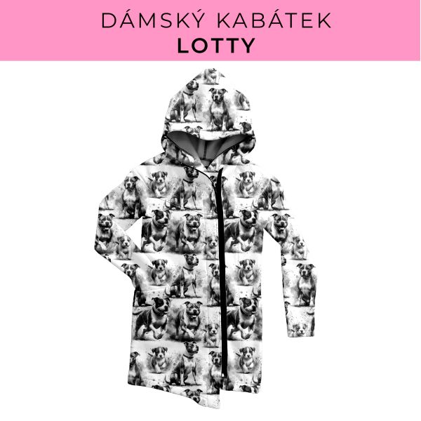 DÁMSKÝ střih - Kabátek Lotty
