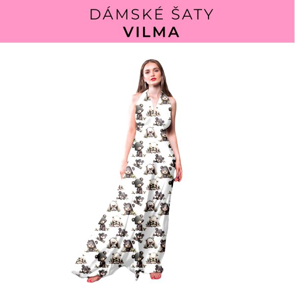 DÁMSKÝ střih - šaty Vilma