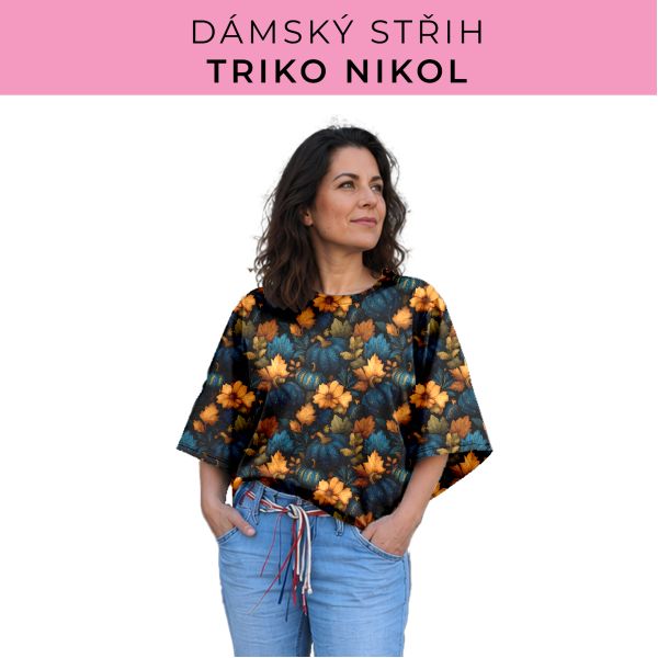 Dámský střih -  triko Nikol