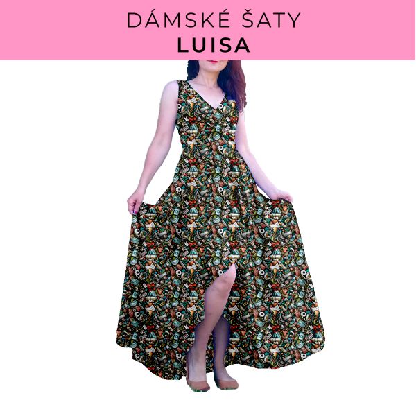 DÁMSKÝ střih - šaty Luisa