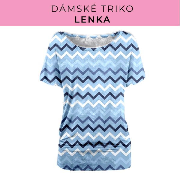 DÁMSKÝ střih - Triko Lenka