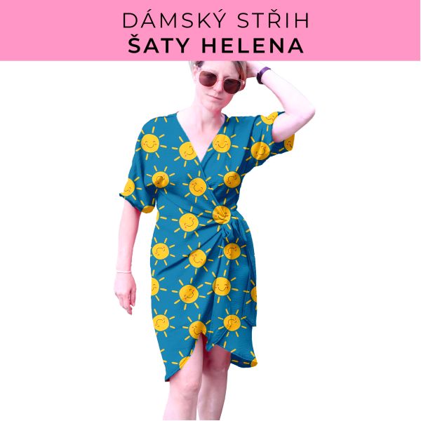 Dámský střih na šaty  Helena