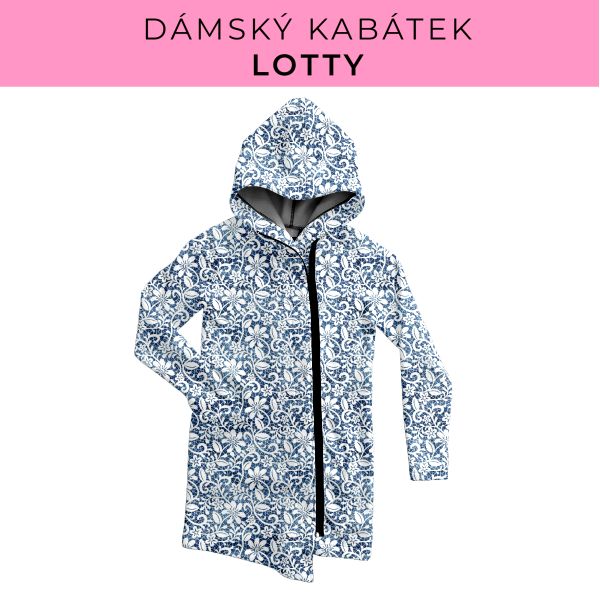 DÁMSKÝ střih - Kabátek Lotty