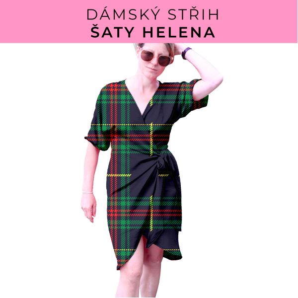 Dámský střih na šaty  Helena