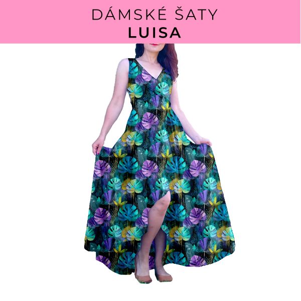 DÁMSKÝ střih - šaty Luisa