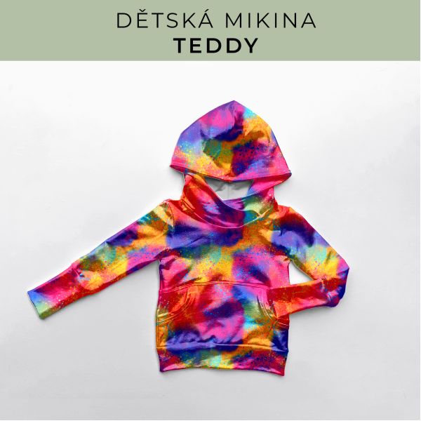 DĚTSKÝ střih - Mikina Teddy