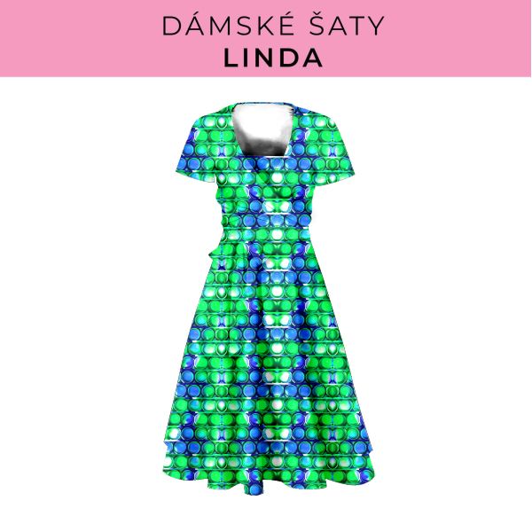 DÁMSKÝ střih - šaty Linda